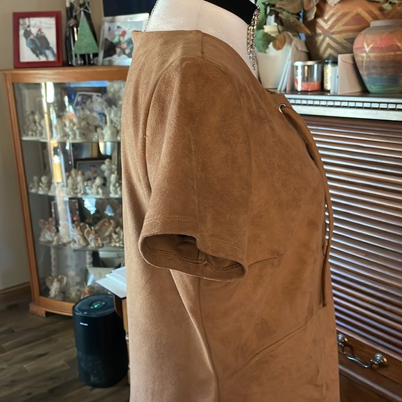 Faux Suede Dress by Express - Picture 15 of 16